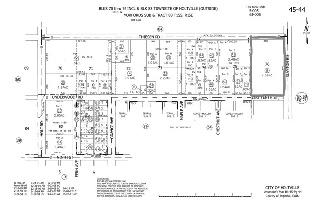 Detail Gallery Image 11 of 11 For 1896 & 1890 E Underwood Rd, Holtville,  CA 92250 - 2 Beds | 0/1 Baths