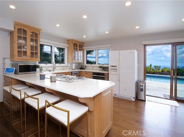 Kitchen with great Ocean View