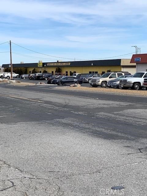 Up at the Corner of the Property