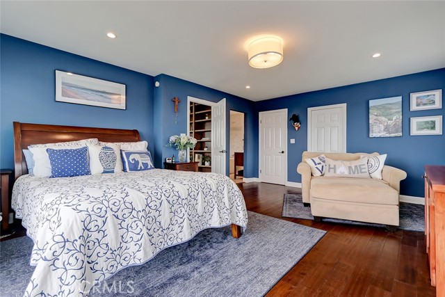 Spacious and bright Primary bedroom #4 with ocean views!