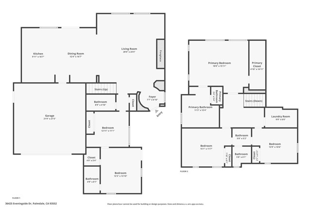 Detail Gallery Image 55 of 55 For 36425 Eveningside Dr, Palmdale,  CA 93552 - 5 Beds | 4 Baths