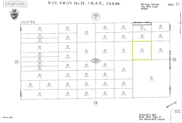 60421141 Laferney Avenue, Joshua Tree, California 92252, ,Land,For Sale,60421141 Laferney Avenue,CRHD23131735