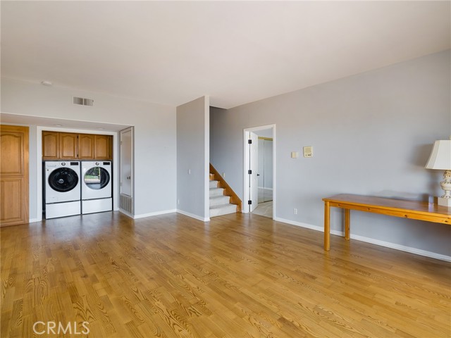 Family and laundry room