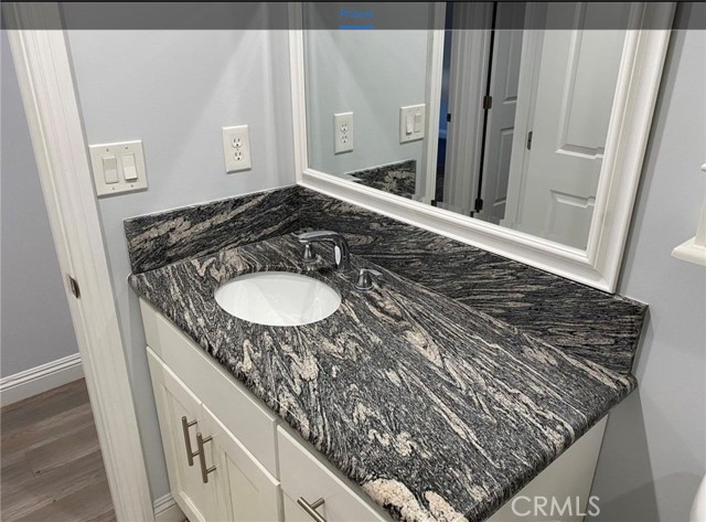 Bath of remodeled unit