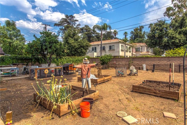 Garden area