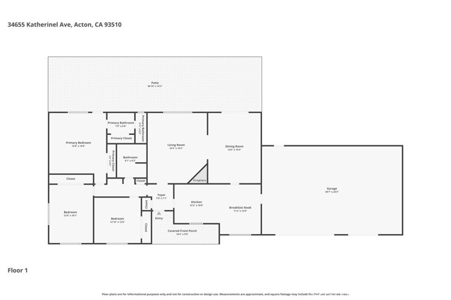 Detail Gallery Image 49 of 49 For 34655 Katherinel, Acton,  CA 93510 - 3 Beds | 2 Baths
