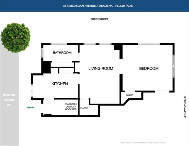 Detail Gallery Image 15 of 17 For 73 S Michigan Ave, Pasadena,  CA 91106 - 1 Beds | 1 Baths