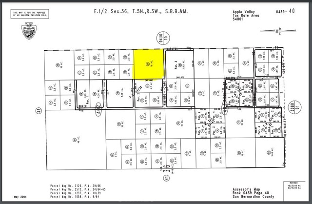 Detail Gallery Image 8 of 8 For 0 Japatul Parcel #0439-402-24 Rd, Apple Valley,  CA 92307 - – Beds | – Baths