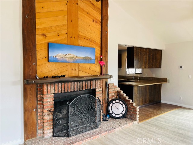 Huge Fireplace Upstairs