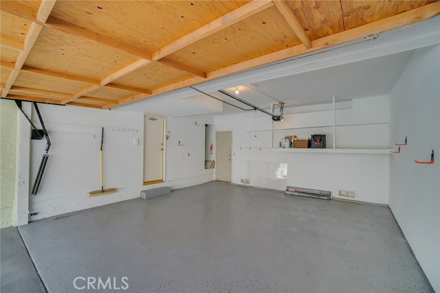 Garage with small side yard and Direct Access to home