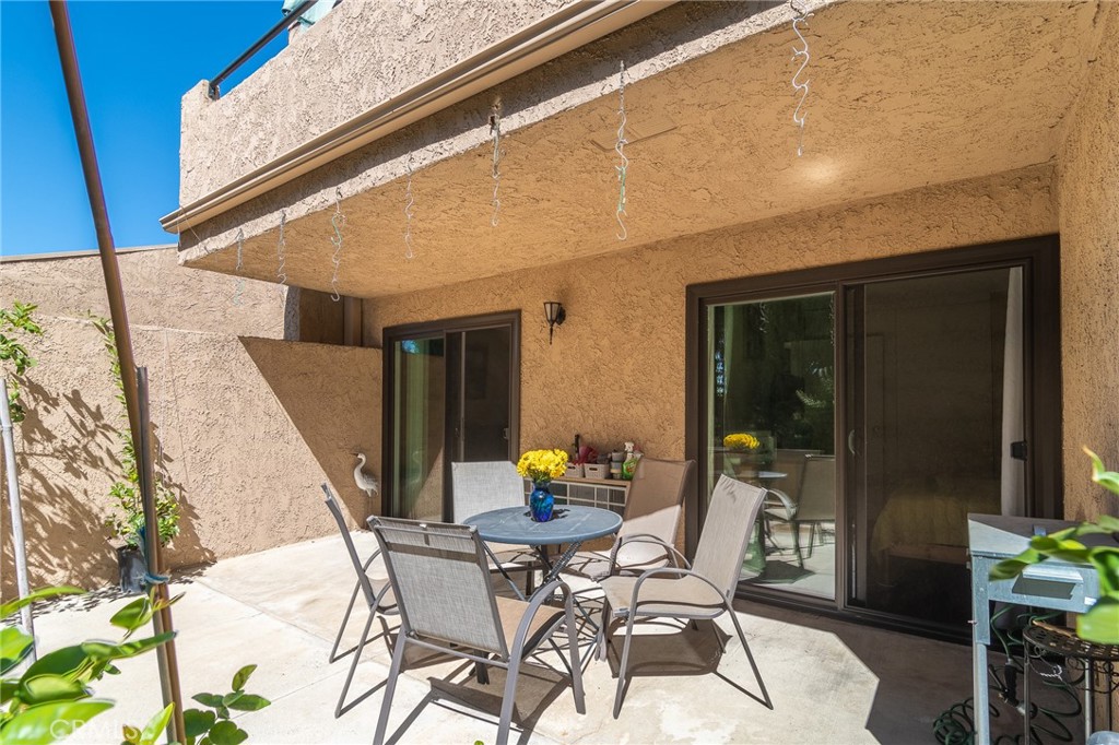 A wonderful space for outdoor dining