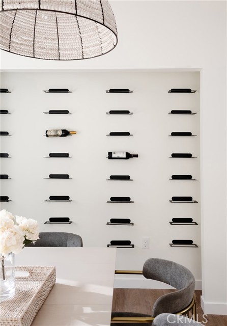 Wine Closet in the Dining Area