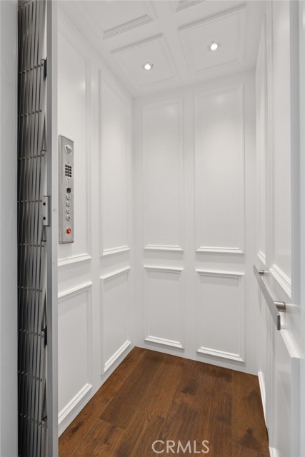 3 stop elevator - from the garage to the bedroom to the open living space