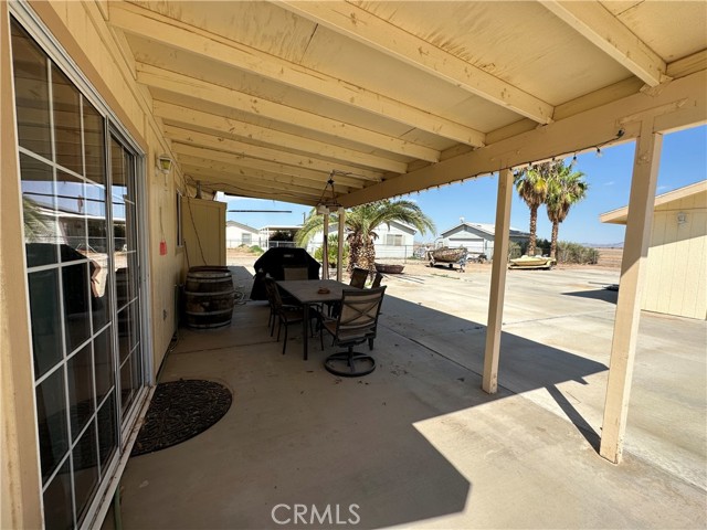 Rear Patio