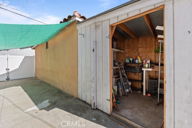 Built in Storage Space
