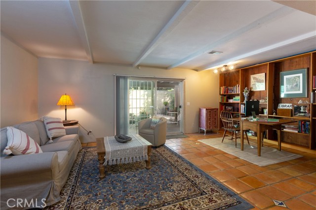 On the lower level is a very sizable family room