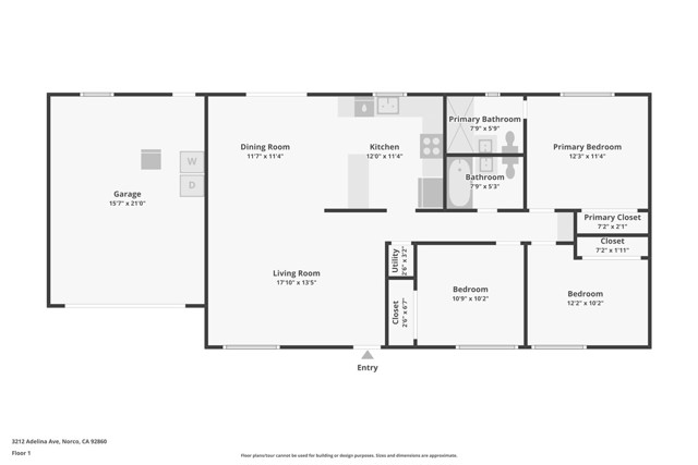 Detail Gallery Image 37 of 37 For 3212 Adelina, Norco,  CA 92860 - 3 Beds | 2 Baths