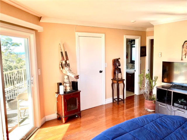 Master Bedroom viewing the 2nd closet and entrance to the full bathroom.