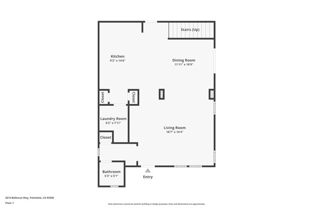 Detail Gallery Image 27 of 28 For 2614 Bellevue, Palmdale,  CA 93550 - 3 Beds | 3 Baths