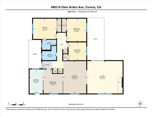 floor plan is digitally created.