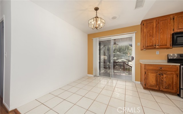 Dinning Area with Tile Flooring