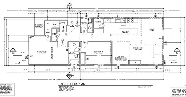 1st Floorplan Rendering
