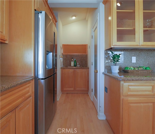 pantry and dumbwaiter in kitchen