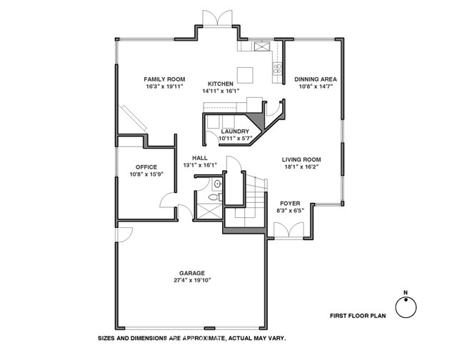 1st Floor plan