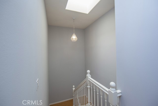 Stairway with skylight