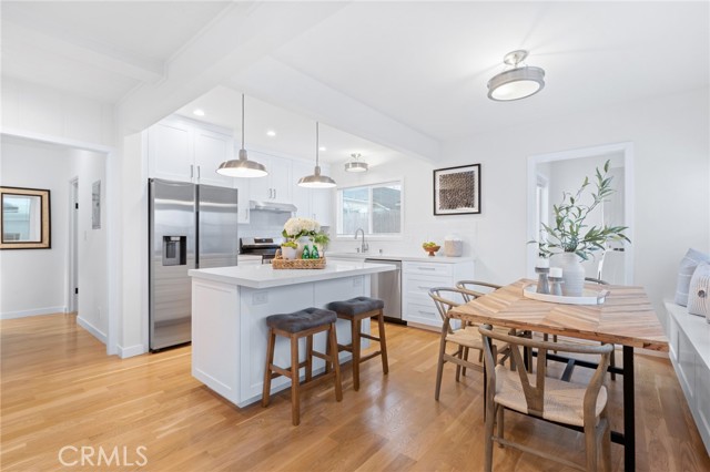 Upper Unit | Entry, Kitchen and Dining Area