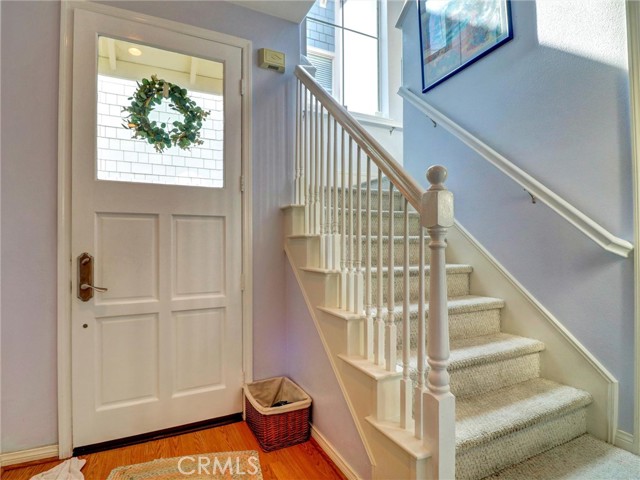 ENTRY AND STAIRS UP