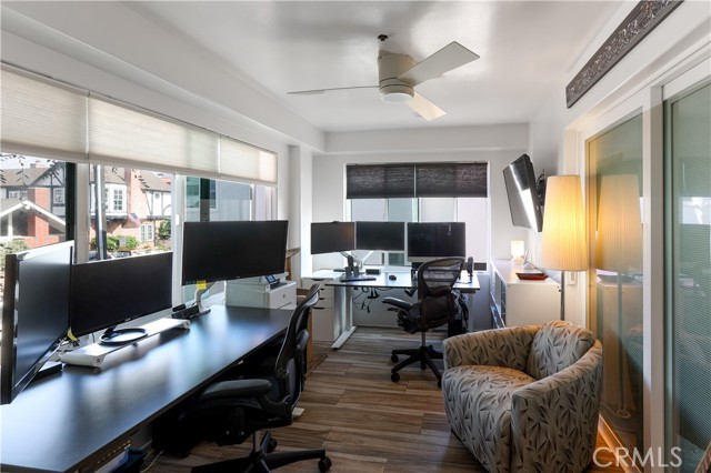 Office/nursery/workout room off of primary suite & 2nd bedroom