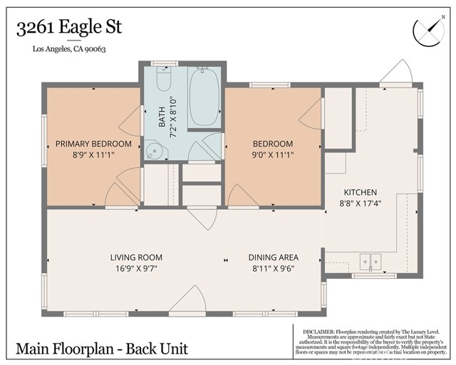 Detail Gallery Image 9 of 42 For 3261 Eagle St, Los Angeles,  CA 90063 - 4 Beds | 2 Baths