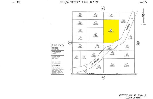 Detail Gallery Image 1 of 1 For 0 Holiday / 245th St W, Rosamond,  CA 93560 - – Beds | – Baths