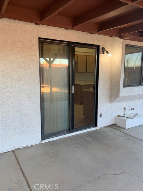 Access Door to Back Yard - Covered Patio Area