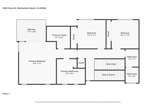 2303 Vista Drive, Manhattan Beach, California 90266, 4 Bedrooms Bedrooms, ,3 BathroomsBathrooms,Residential,For Sale,Vista,SB26092785