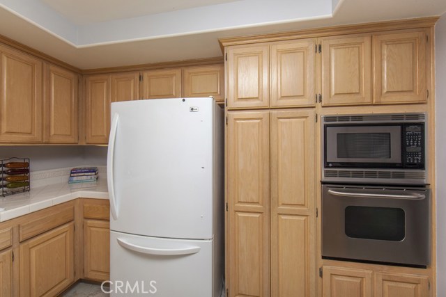 Kitchen with plenty of storage cabinets