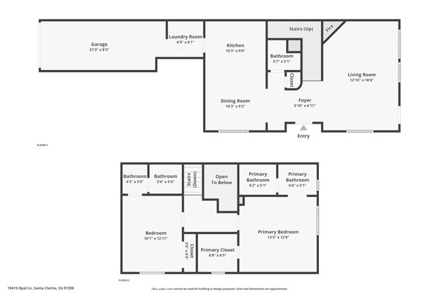 Detail Gallery Image 19 of 19 For 19415 Opal Ln, Saugus,  CA 91350 - 2 Beds | 2/1 Baths