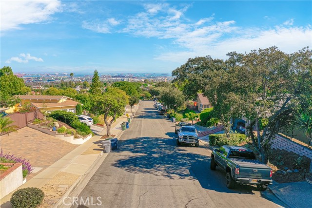 Wide street in front of home