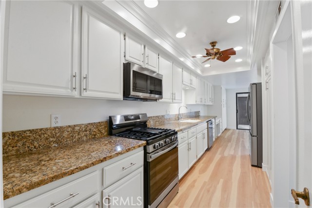 All new stainless steel appliances, granite counter tops, recently painted interior and all new cabinet hardware.