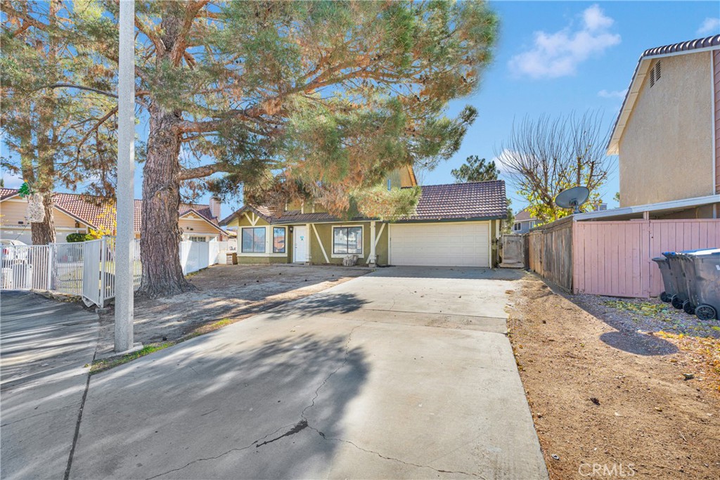 Discover the potential of this 3-bedroom, 3-bathroom home nestled in a quiet cul-de-sac in Palmdale. With an attached garage, this property offers the perfect canvas for your dream home. The cozy living room features a fireplace, ideal for relaxing evenings. Step outside to a large backyard boasting a pool, spa, and a covered patio, perfect for entertaining or unwinding in privacy. Conveniently located near restaurants and shops, this home combines tranquility with accessibility.  While the property needs some work, it's an incredible opportunity to customize it to your taste and make it shine. Don’t miss out on this hidden gem!