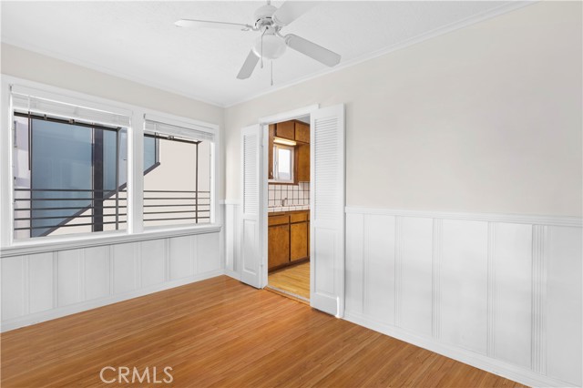 Dining room off of the main living space