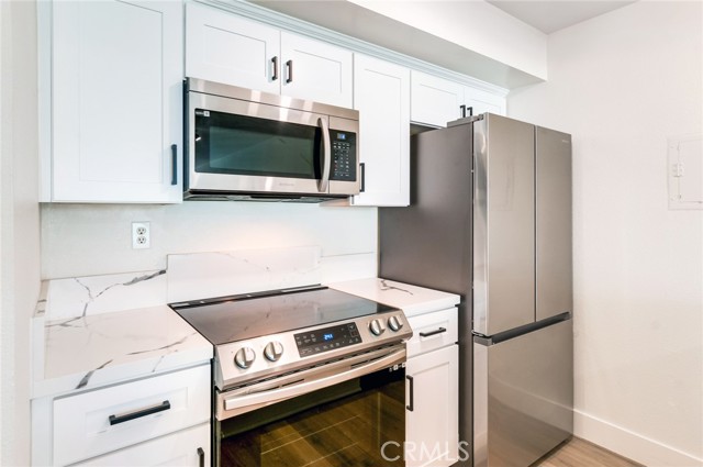Brand new stainless steel appliances!  Refrigerator included!!!