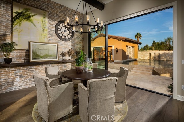 Morning Room: Foxwood Tuscan - Canyon Oaks Collection
INCLUSIONS: Fully Furnished model home, professionally decorated with designer finishes throughout and lush landscaping. 
EXCLUSIONS: Model home sold as is.