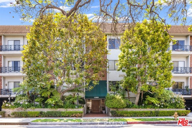11928 Kiowa Avenue 105 Brentwood, California Prime Location in the Heart of Brentwood. This is a quiet End Unit with a Newer Air Conditioning system. Spacious and Beautifully remodeled with a nice open floor plan and 10 foot high ceilings. Maple wood flooring throughout. Updated Gourmet kitchen with newer stainless appliances, granite counters and beautiful wood cabinets for tons of storage. The Living room is spacious with a Cozy Fireplace and access to the balcony. There is a separate dining area adjacent to the Kitchen. Laundry area inside this unit. Each Bedroom has custom closets. The Master Bathroom includes a large soaking bathtub plus a separate walk in shower. Located in quiet building complex with easy elevator access. Includes two car parking & storage in the secured gated garage. The HOA amenities include a Swimming Pool, spa, sauna and recreation room. This Complex has security controlled access for building and garage. Water, Trash and Earthquake Insurance are included in the monthly HOA fees. Excellent Location close to Parks, hiking trails, local award winning schools, Major Universities, Getty Museum, Sunset strip and Wilshire Blvd. Nearby are High end Restaurants and Nightlife. Walking distance to shopping and, just minutes away from Beverly Hills and third street promenade.
