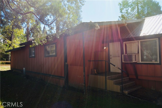 side door into kitchen