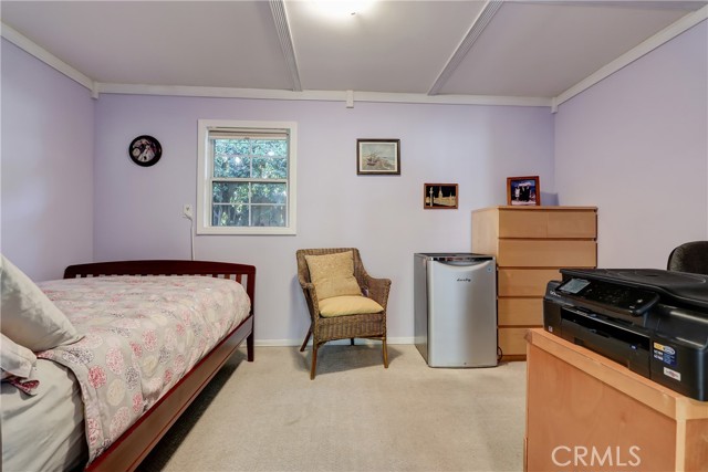 Third bedroom and office adjacent to the family room.