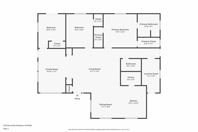 Detail Gallery Image 61 of 61 For 5722 Darrah Rd, Mariposa,  CA 95338 - 3 Beds | 2 Baths