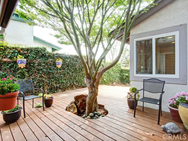 Deck with Bedroom 3 Window