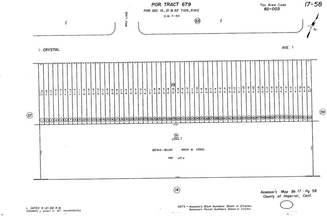 0 Crystal Avenue, Thermal, California 92274, ,Land,For Sale,0 Crystal Avenue,CRIV23177258